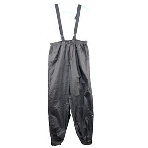 Harley-Davidson Mens Rain Proof Motorcycle Riding Bib Overall Black M PVC Coated